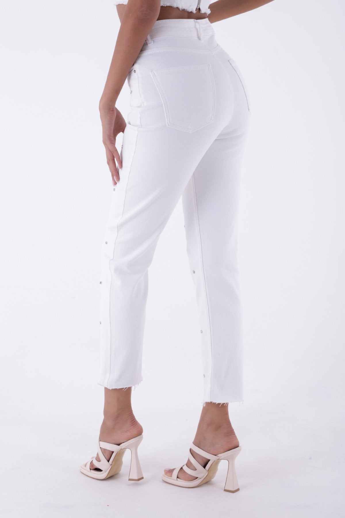 Droplu Mom Fit Pantolon 1724