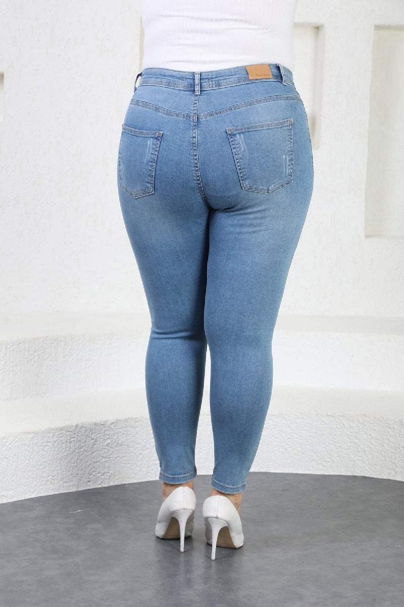 Yıpratmalı Kot Pantolon 519