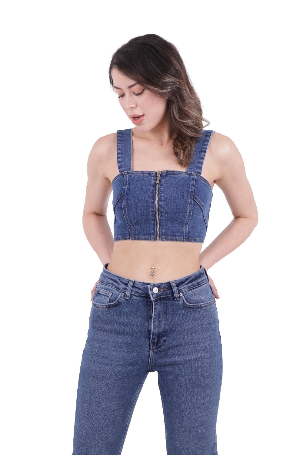 Boru Paça Klasik Kot Pantolon 855