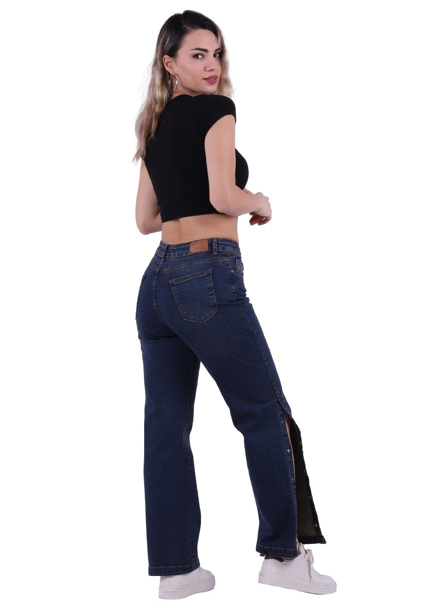 Yanı Çıtçıt Detaylı Pantolon 992