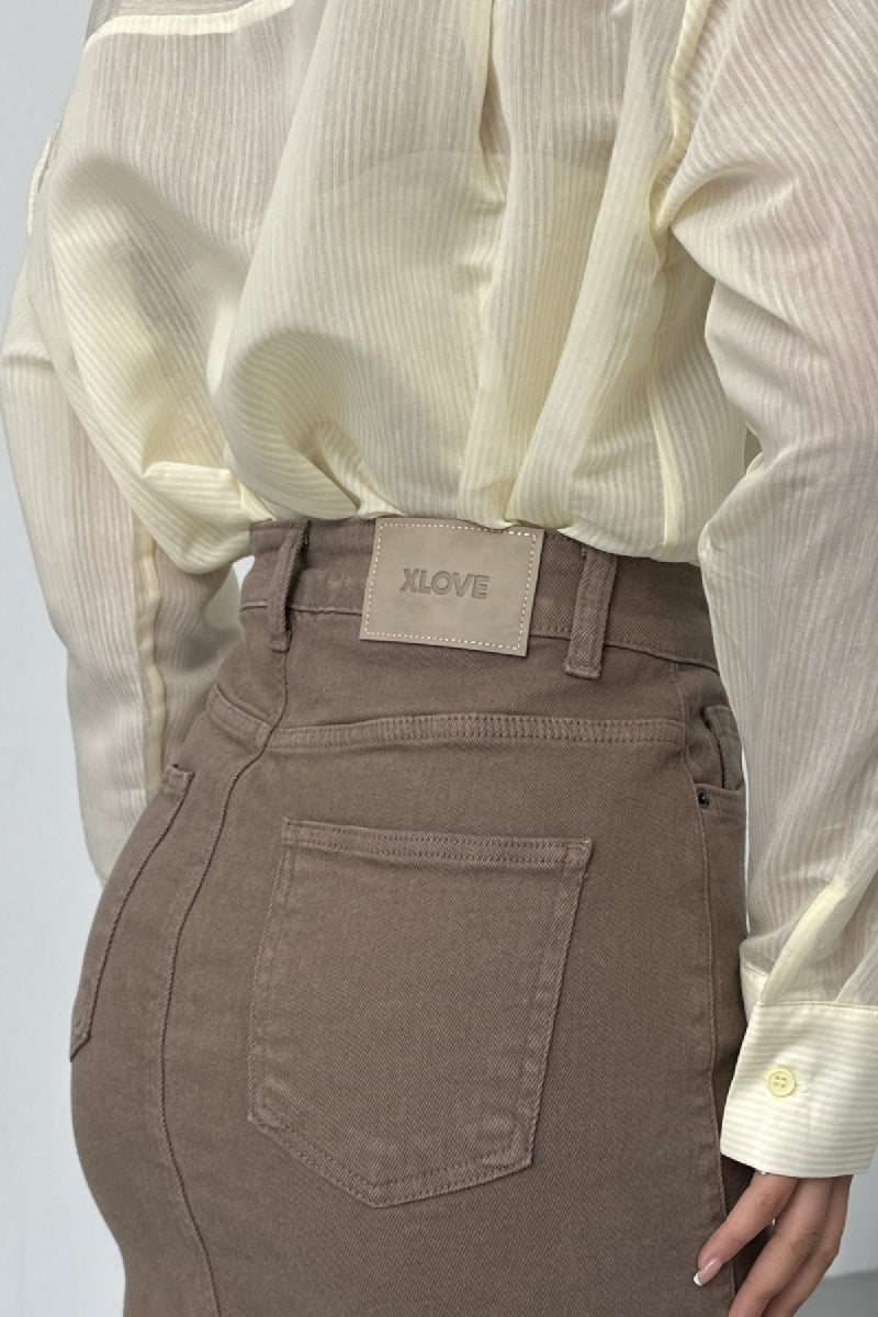 Orta Boy Kot Etek 1039