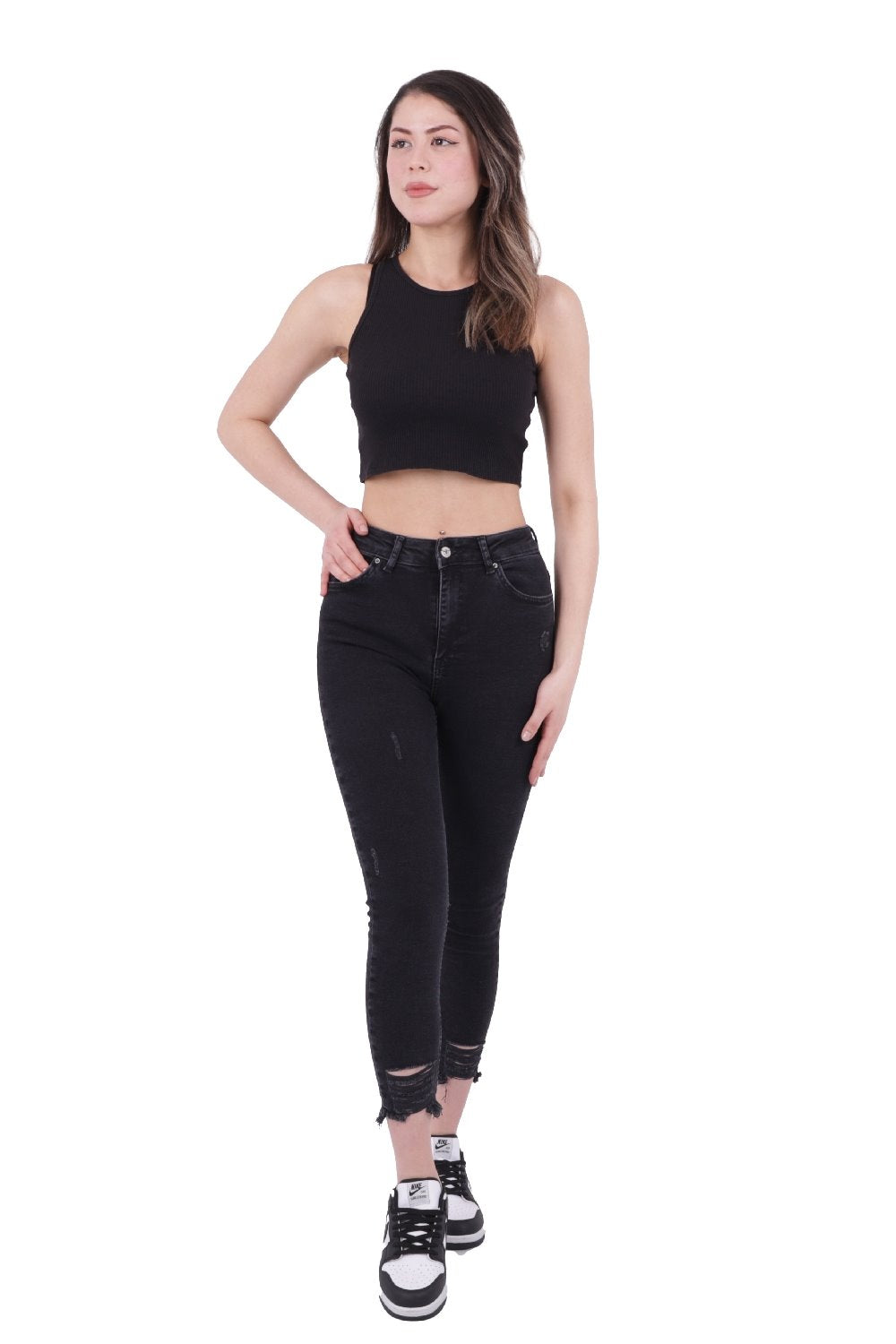 Paçası Skinny Pantolon 1784