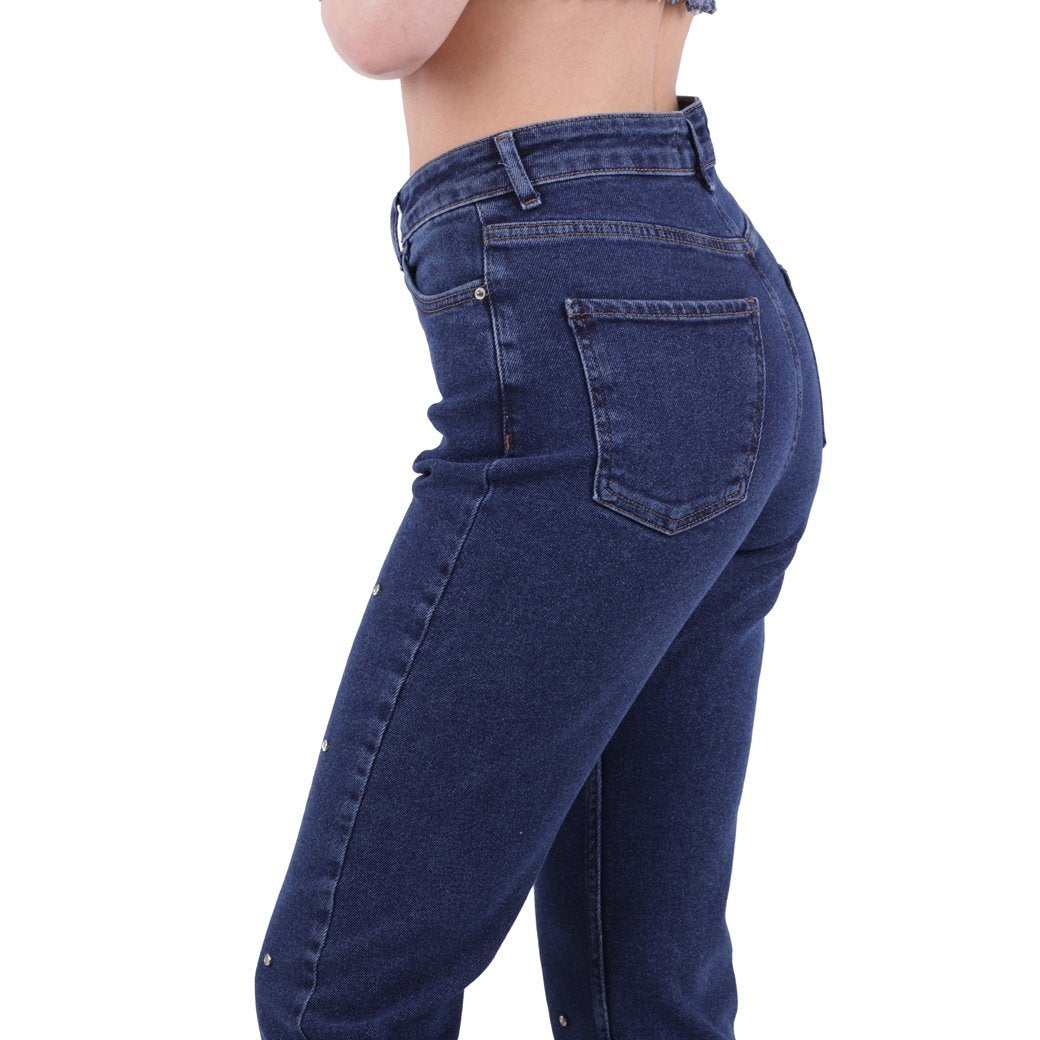 Droplu Mom Fit Pantolon 1724