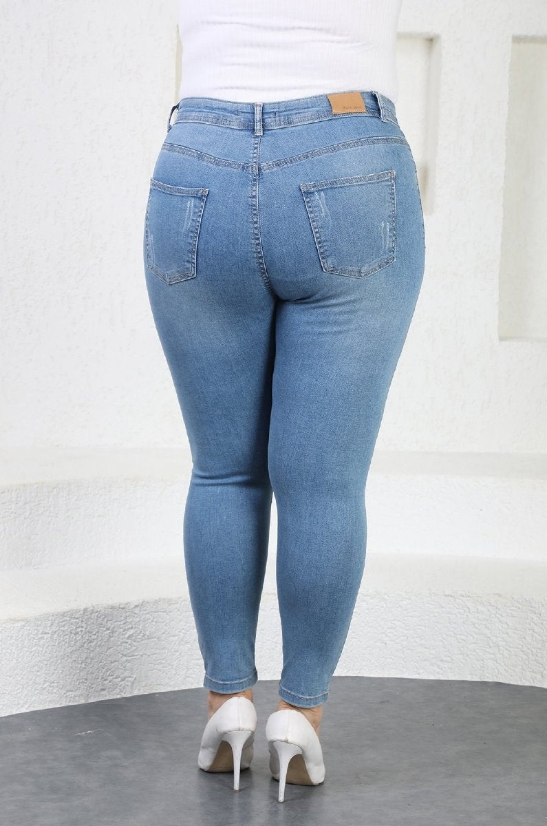Yıpratmalı Kot Pantolon 519