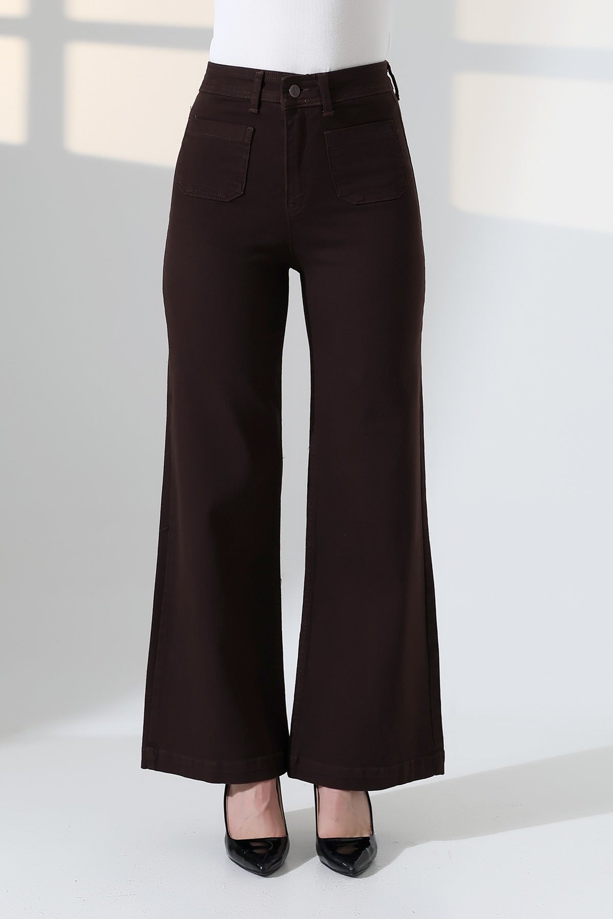 Ön Cep Detaylı Kot Pantolon 7079