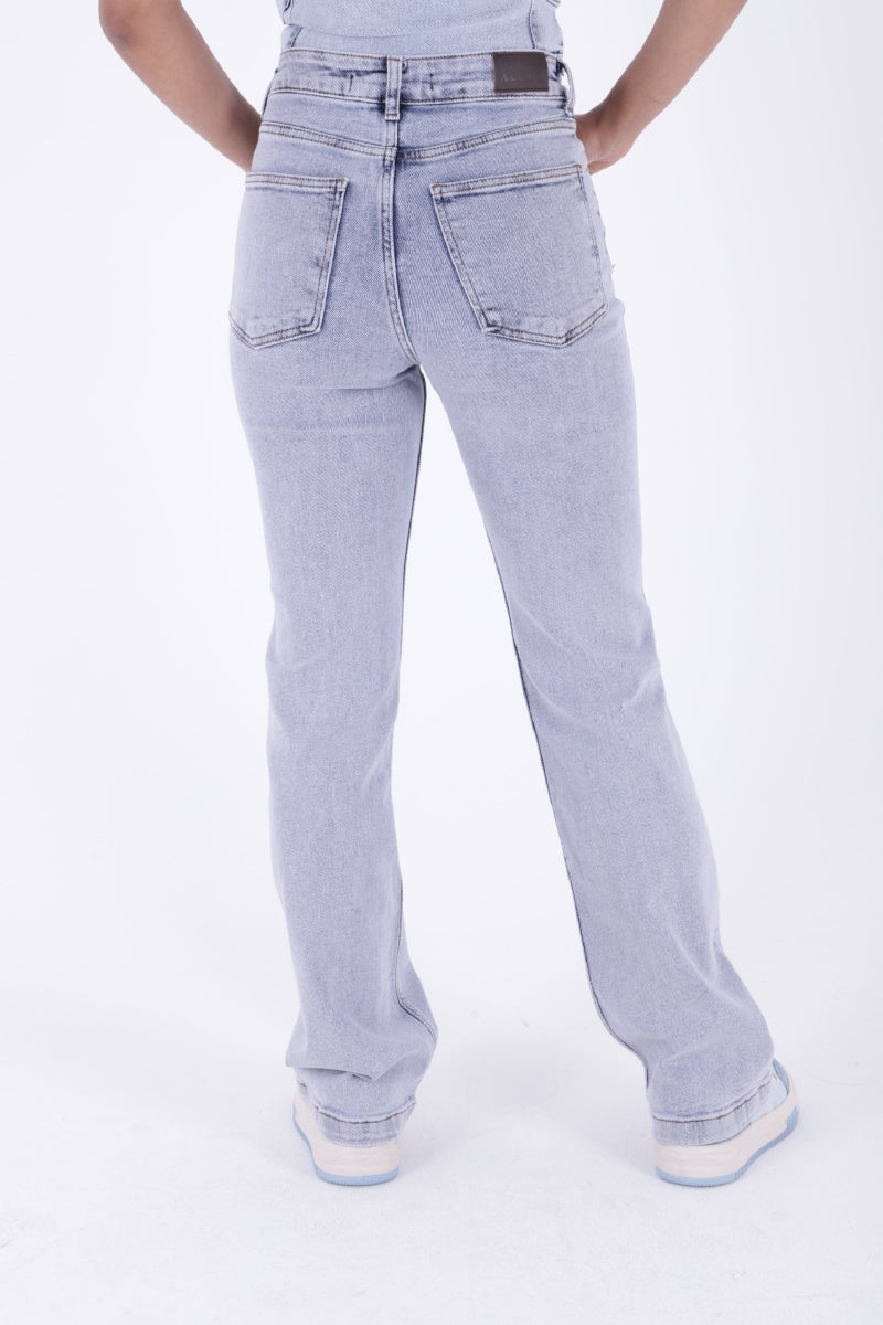 Dikişli Paça Bol Paça Relax Kot Pantolon 7026