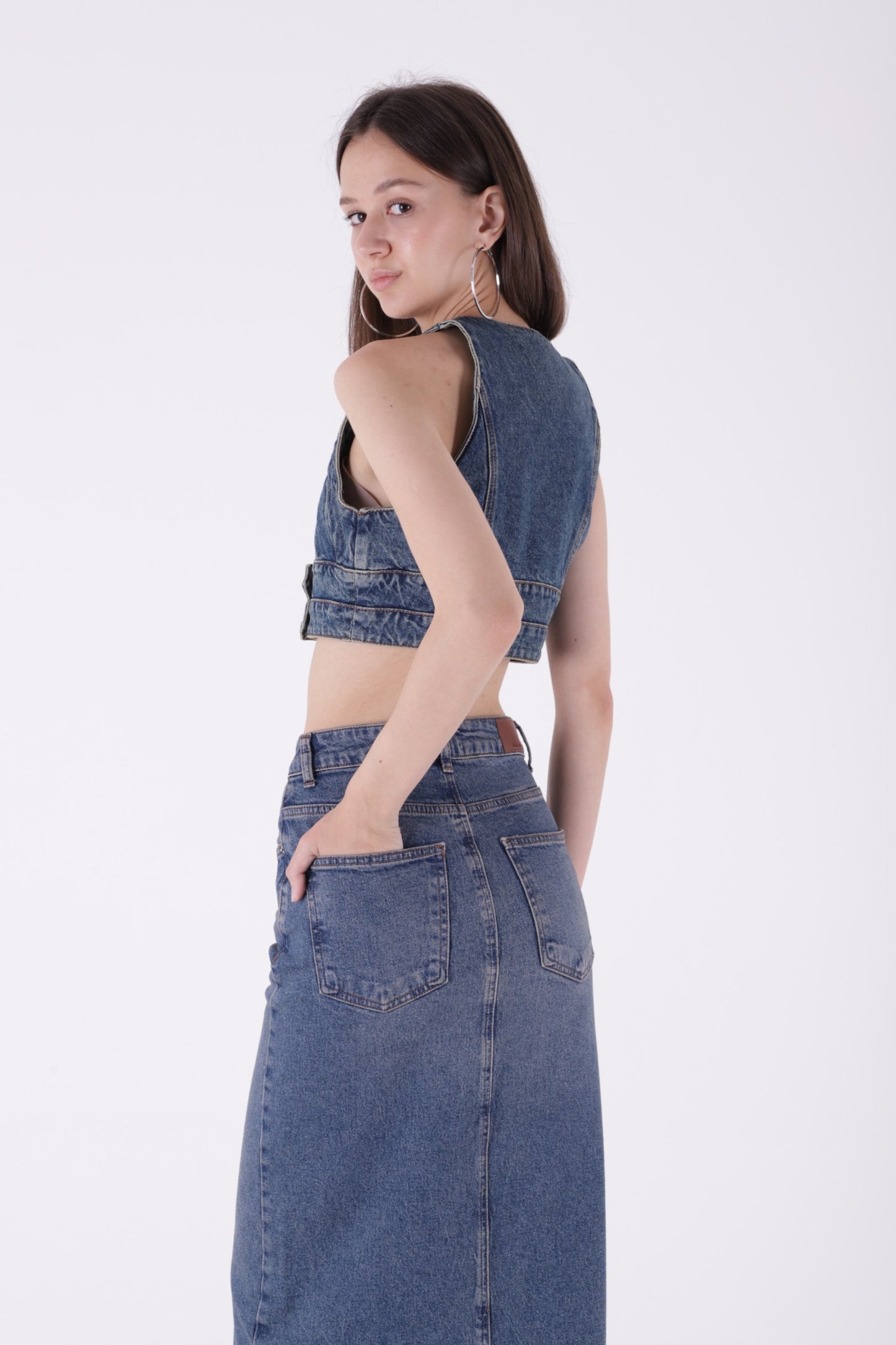 Uzun Boy Kot Etek 1038