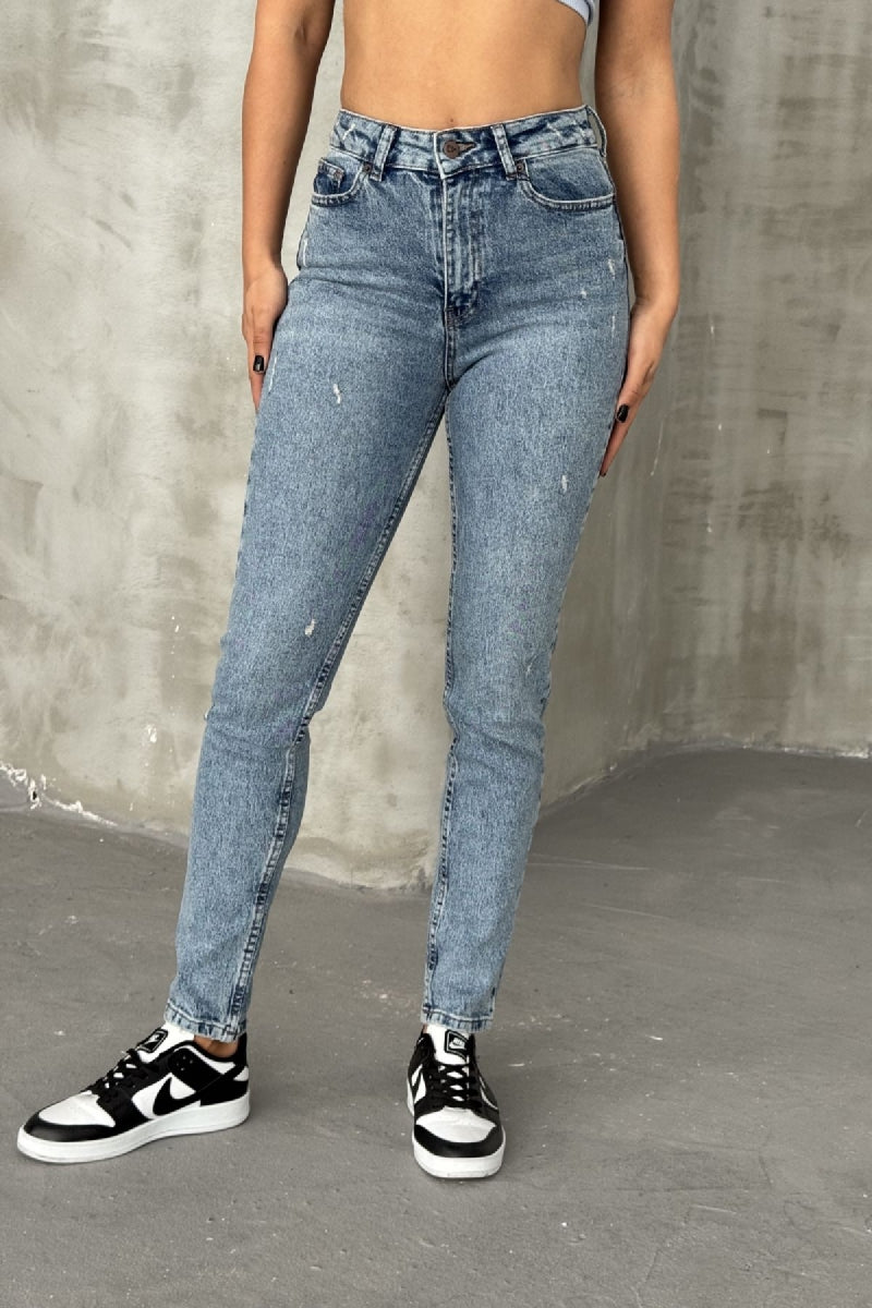 Tık Likra Kot Pantolon 7036