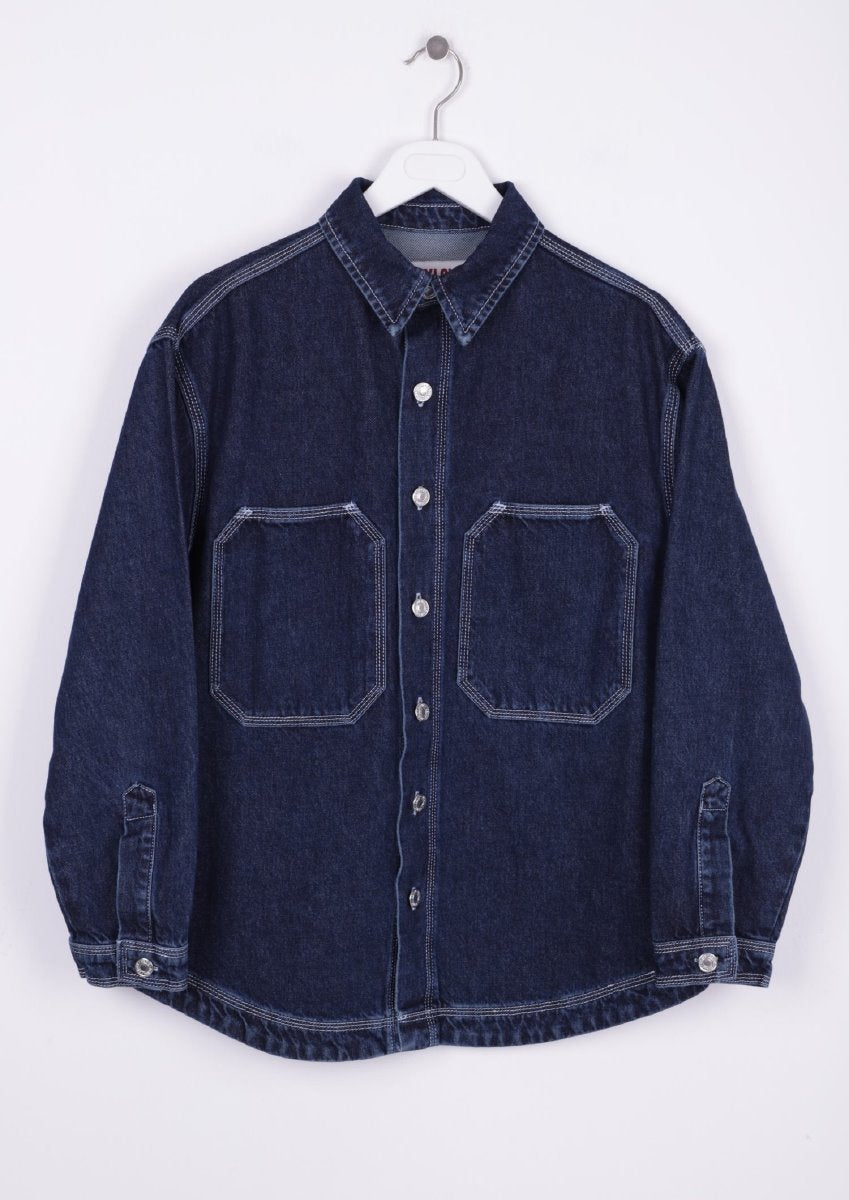 Orta Boy Oversize Kot Ceket 6069