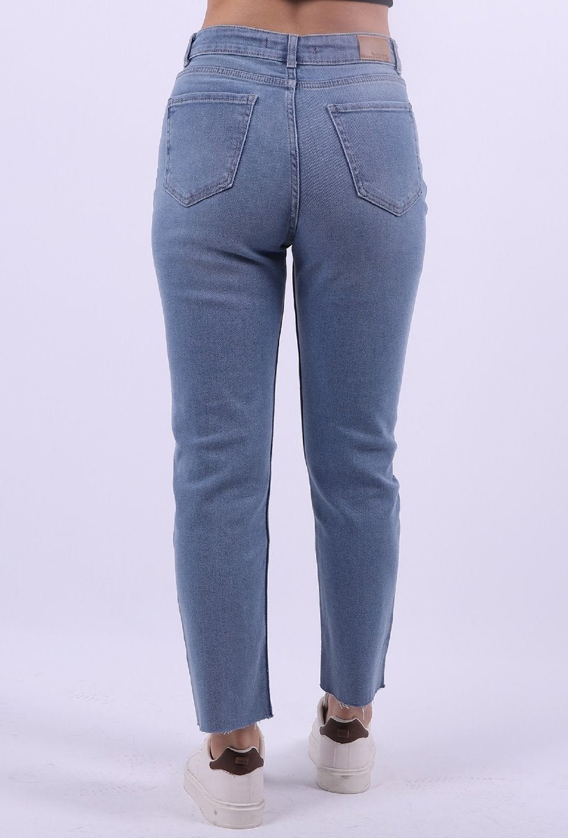 Droplu Mom Fit Pantolon 1724