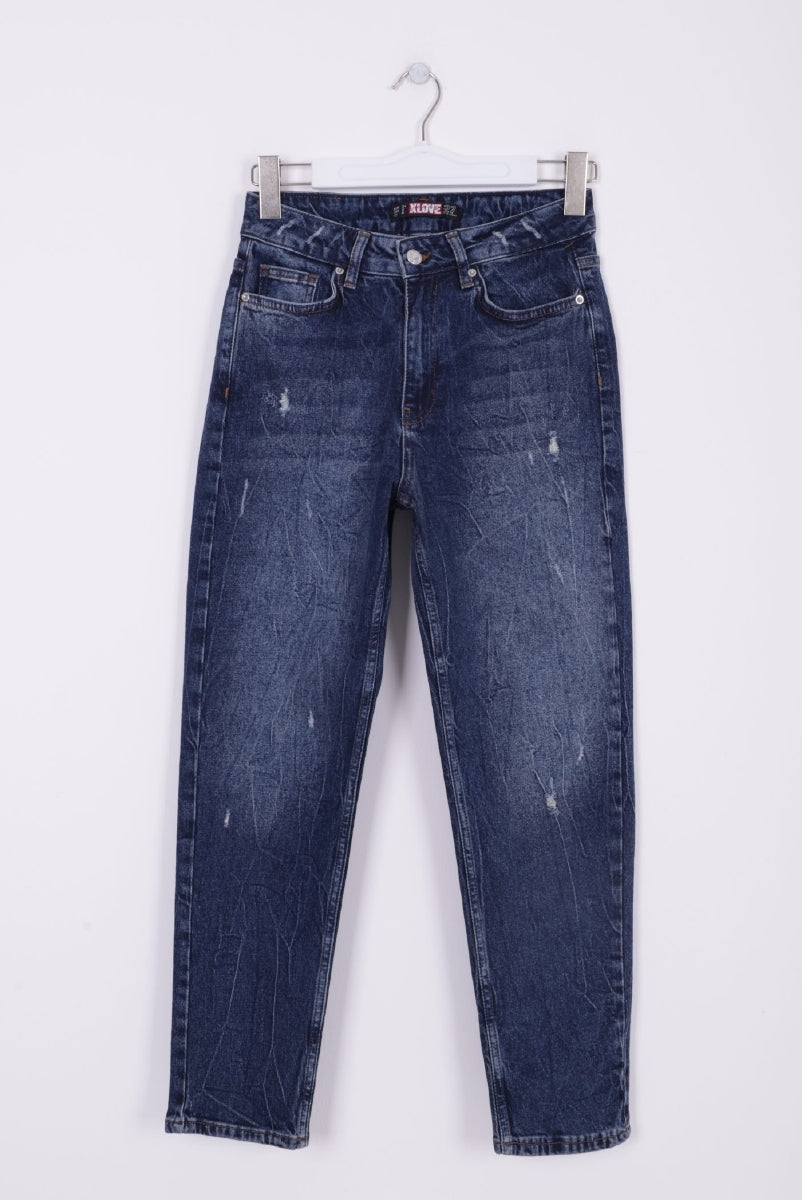 Tık Likra Kot Pantolon 7036