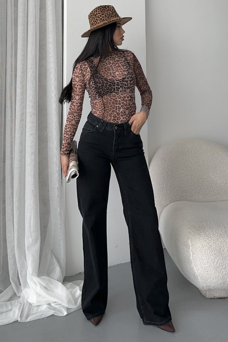 Bol Paça Baggy Relax Kot Pantolon 7031