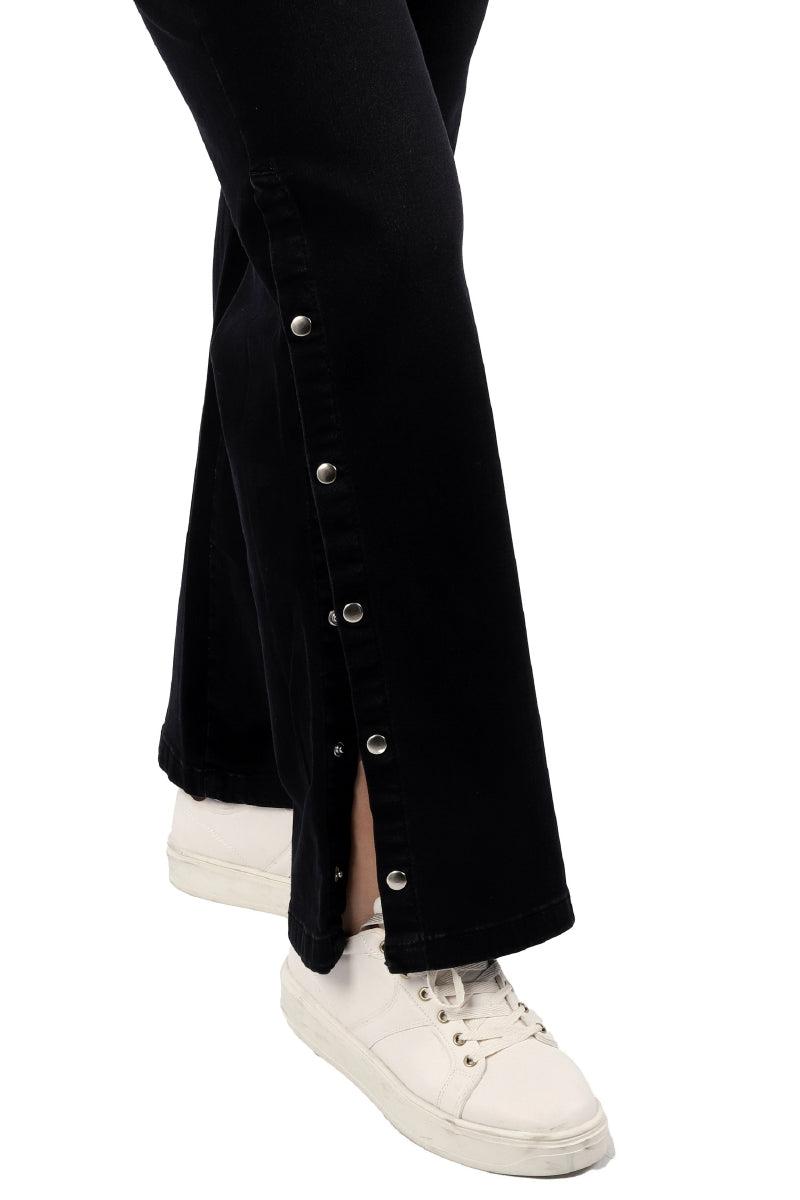 Yanı Çıtçıt Detaylı Pantolon 992