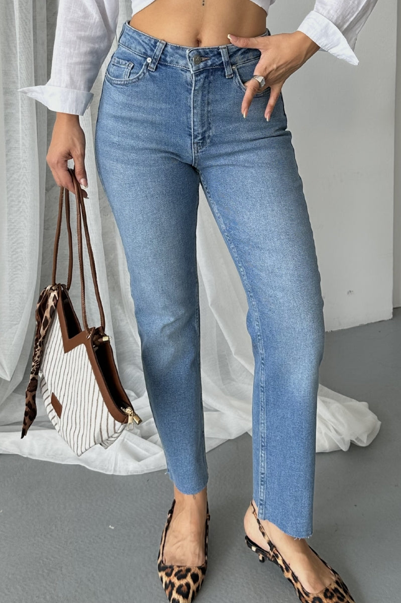 Mom Fit Kot Pantolon 7064