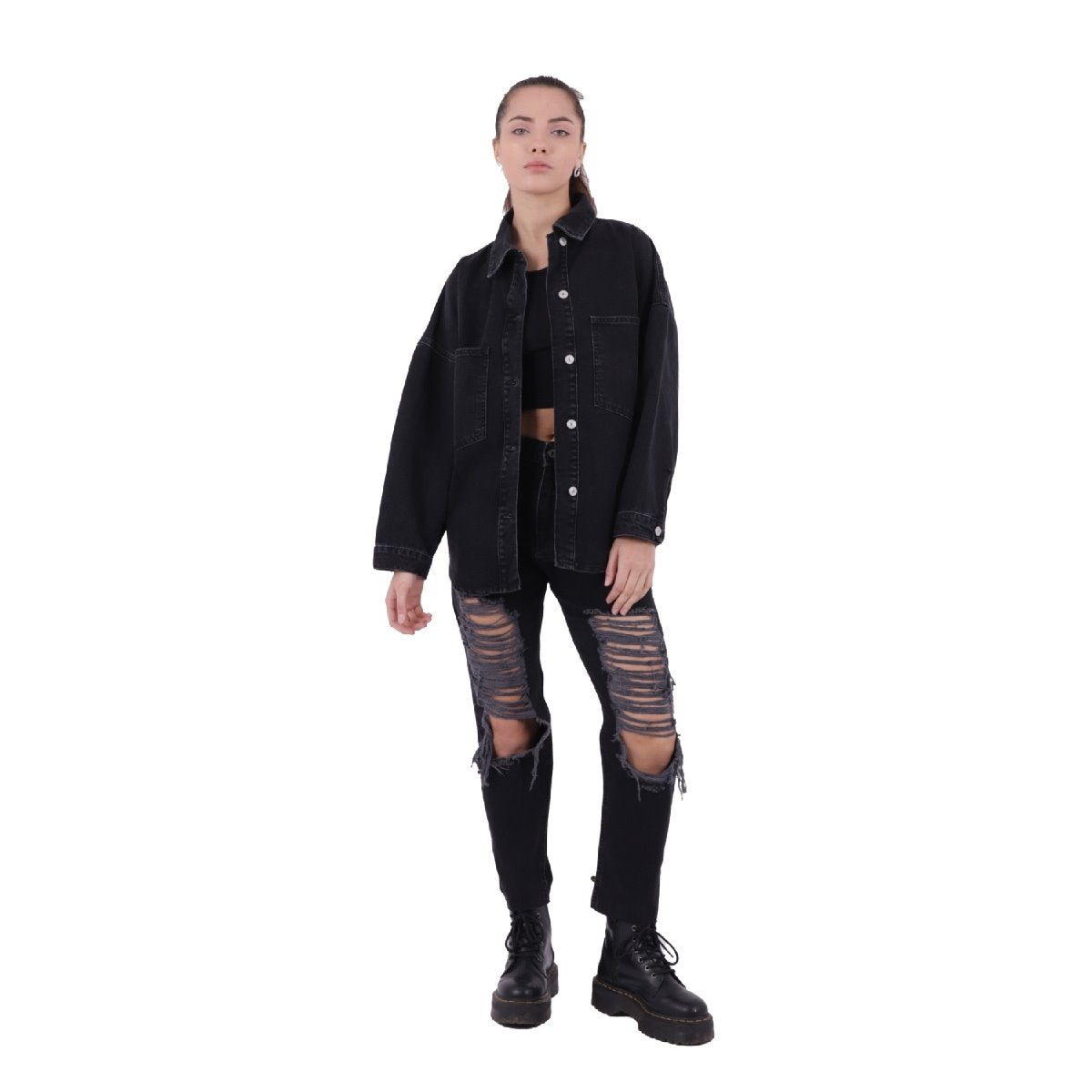 Oversize Kot Gömlek 664
