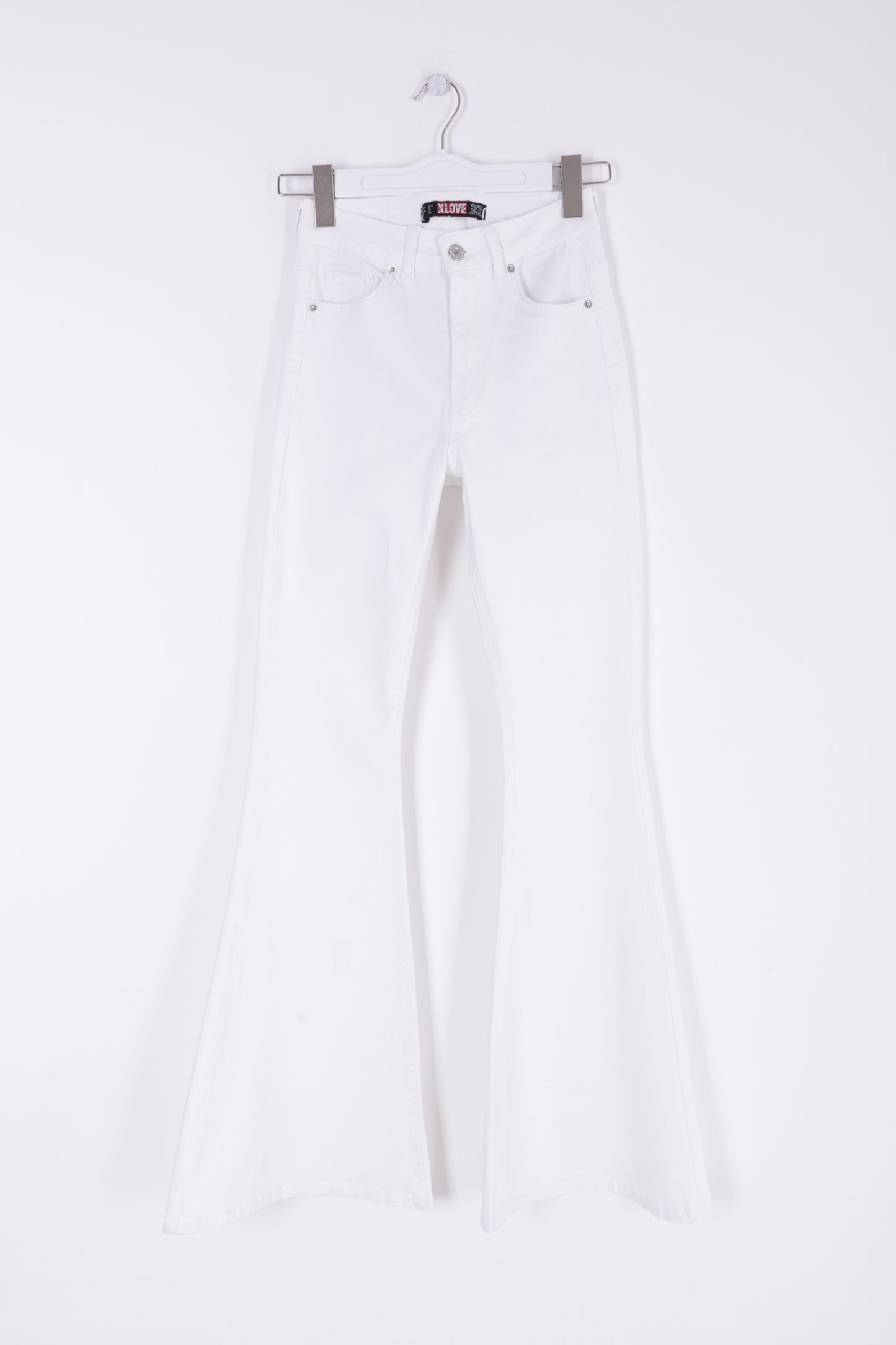 Geniş İspanyol Kot Pantolon 7067