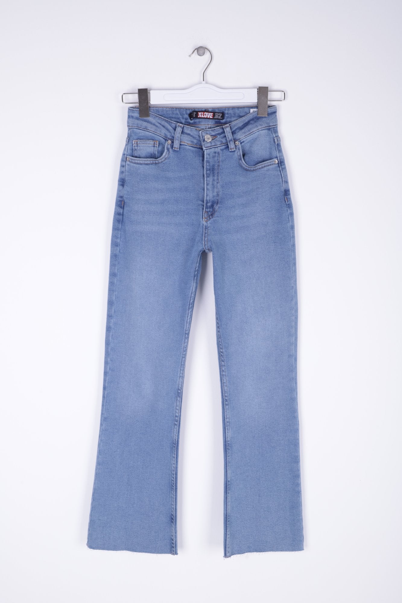 İspanyol Mom Fit Kot Pantolon 1706