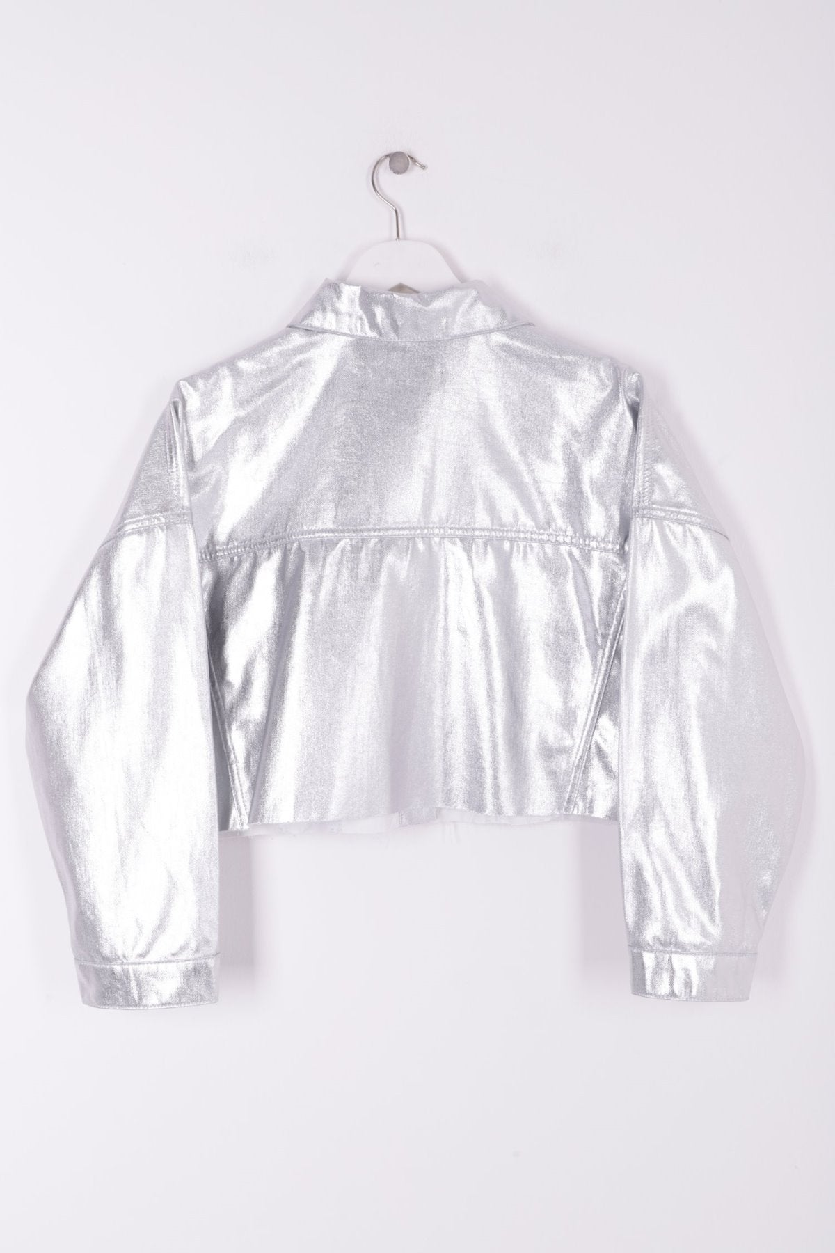 Kısa Oversize Kot Ceket 651
