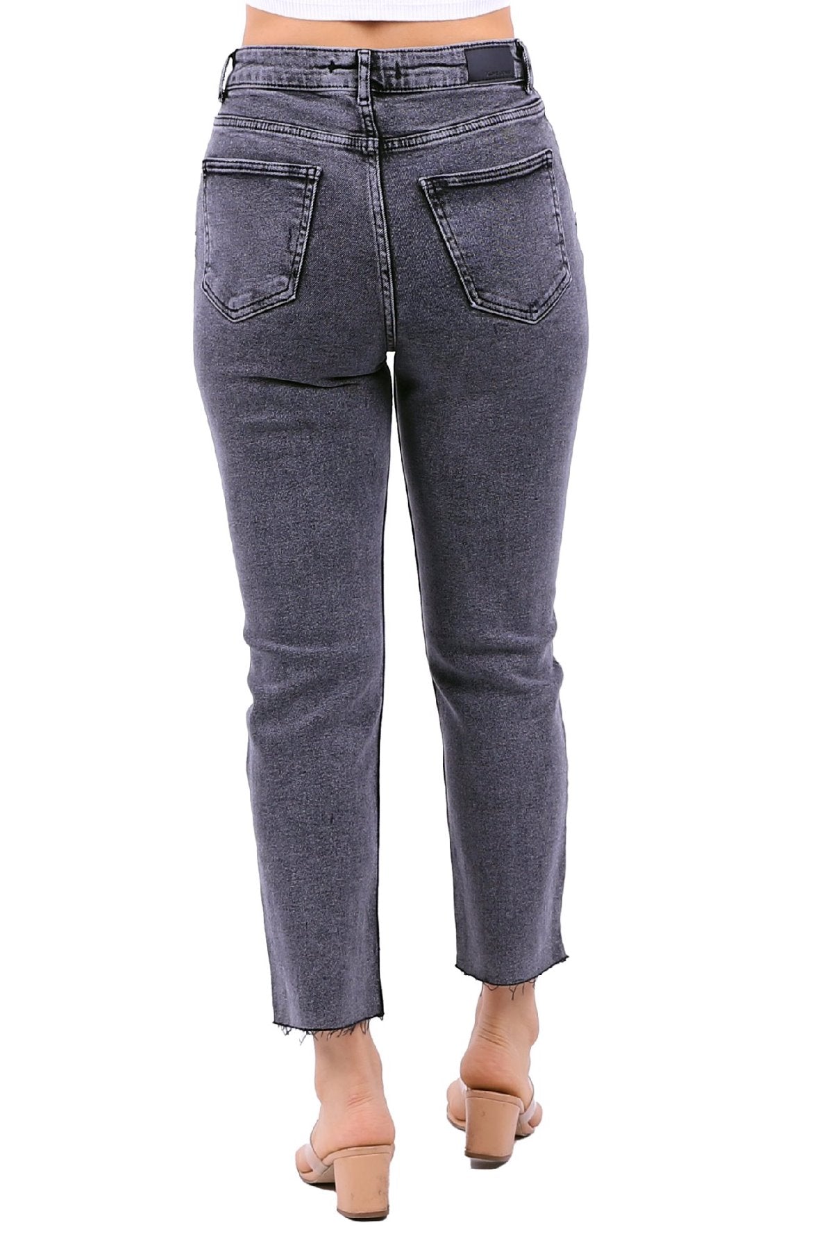 5 Düğmeli Mom Fit Kot Pantolon 745