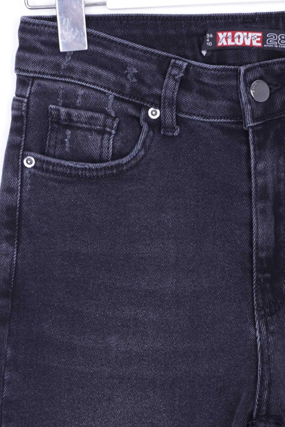 Taşlı Asimetrik Paça Pantolon 1881