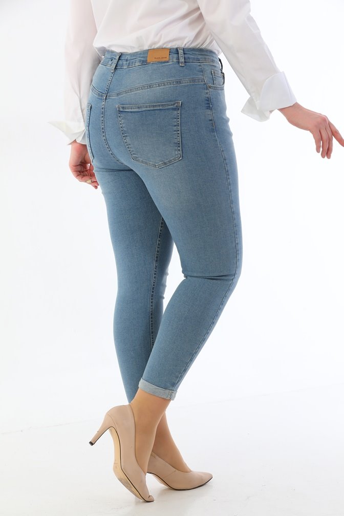 Duble Paça Kot Pantolon 520