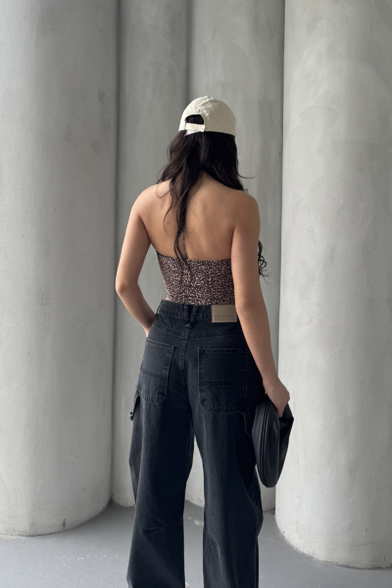 Pensli Baggy Kot Pantolon 7059