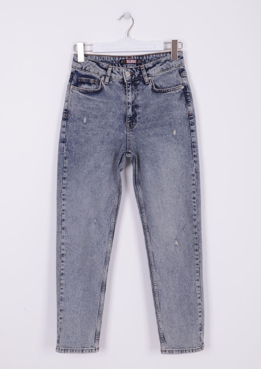 Tık Likra Kot Pantolon 7036