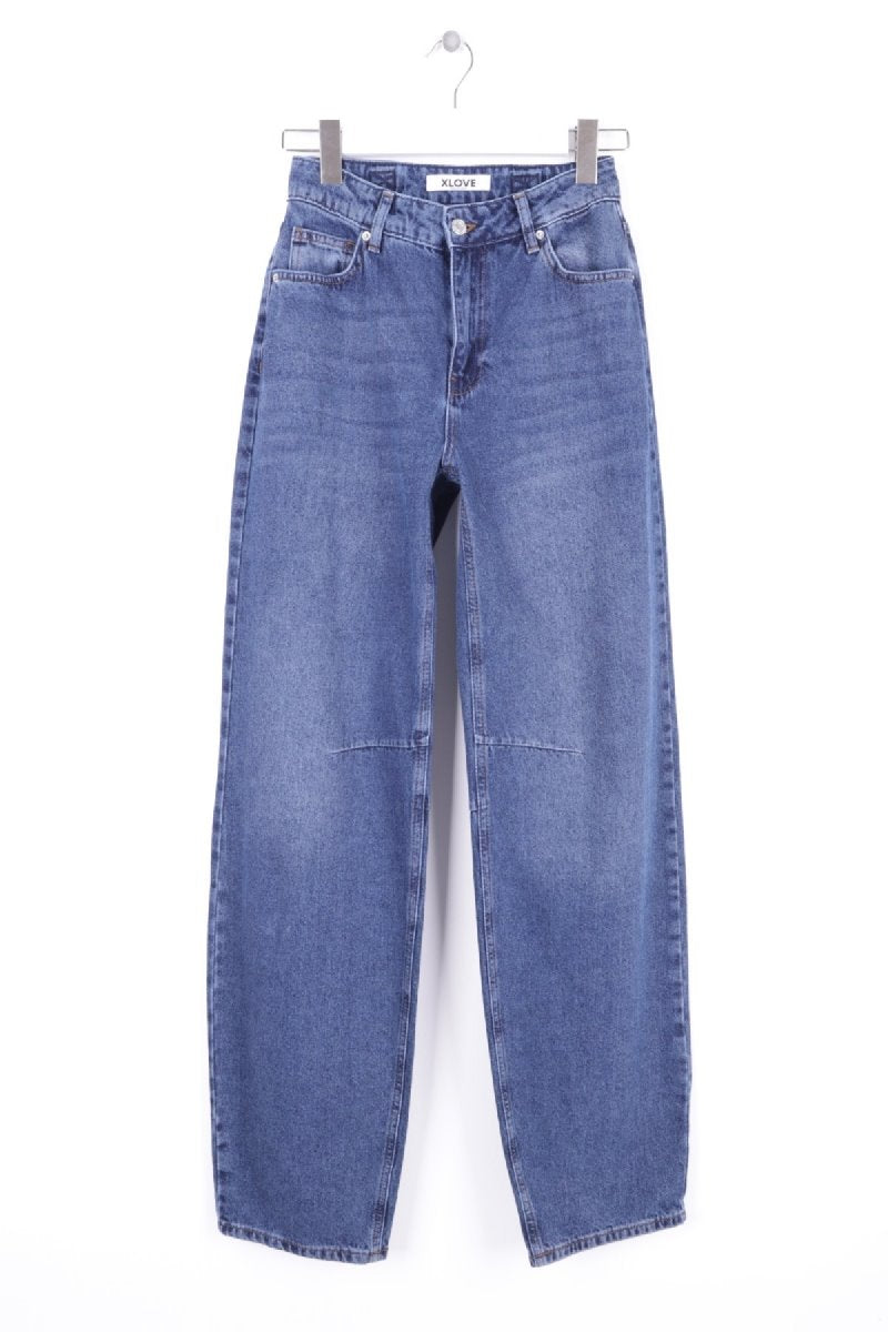Dizi Pensli Baggy Kot Pantolon 7050