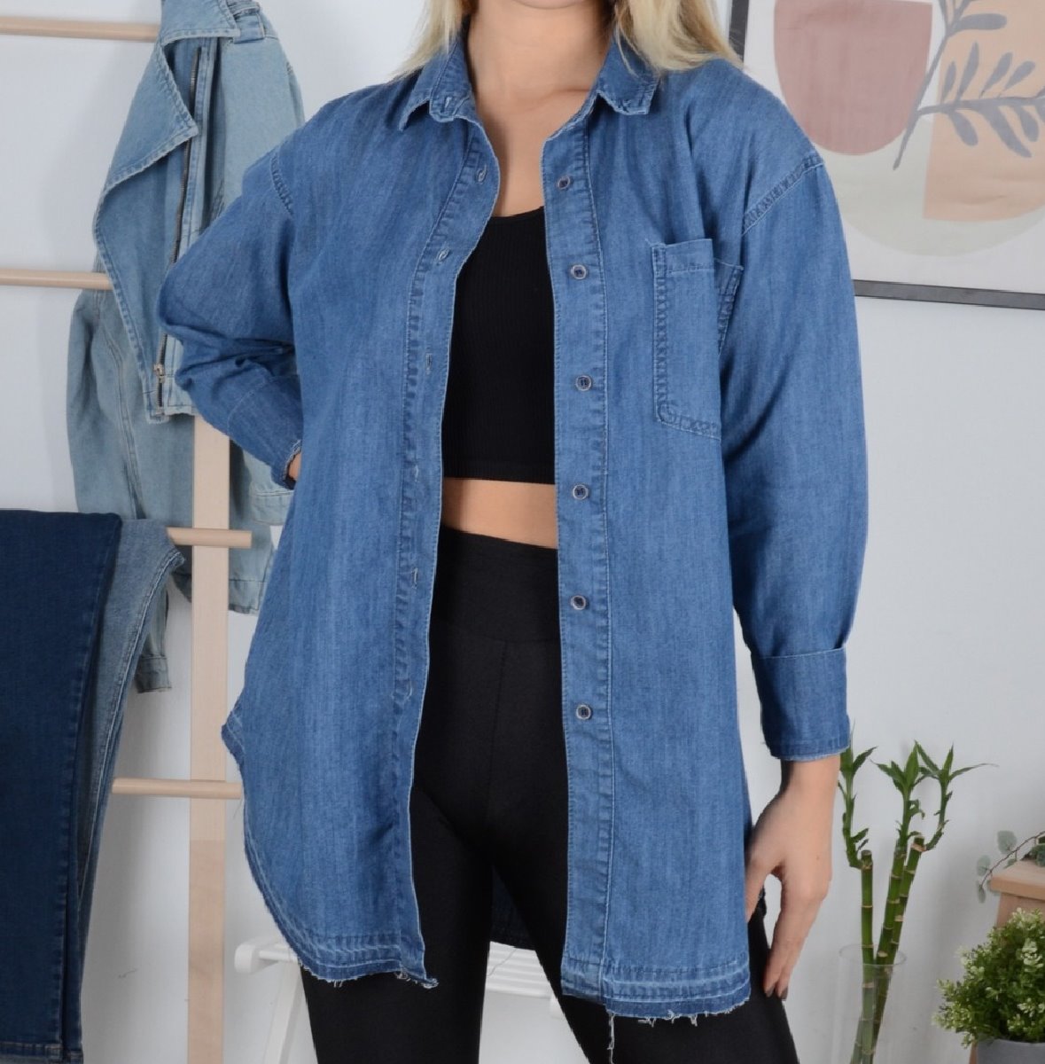 Oversize Kot Gömlek 669