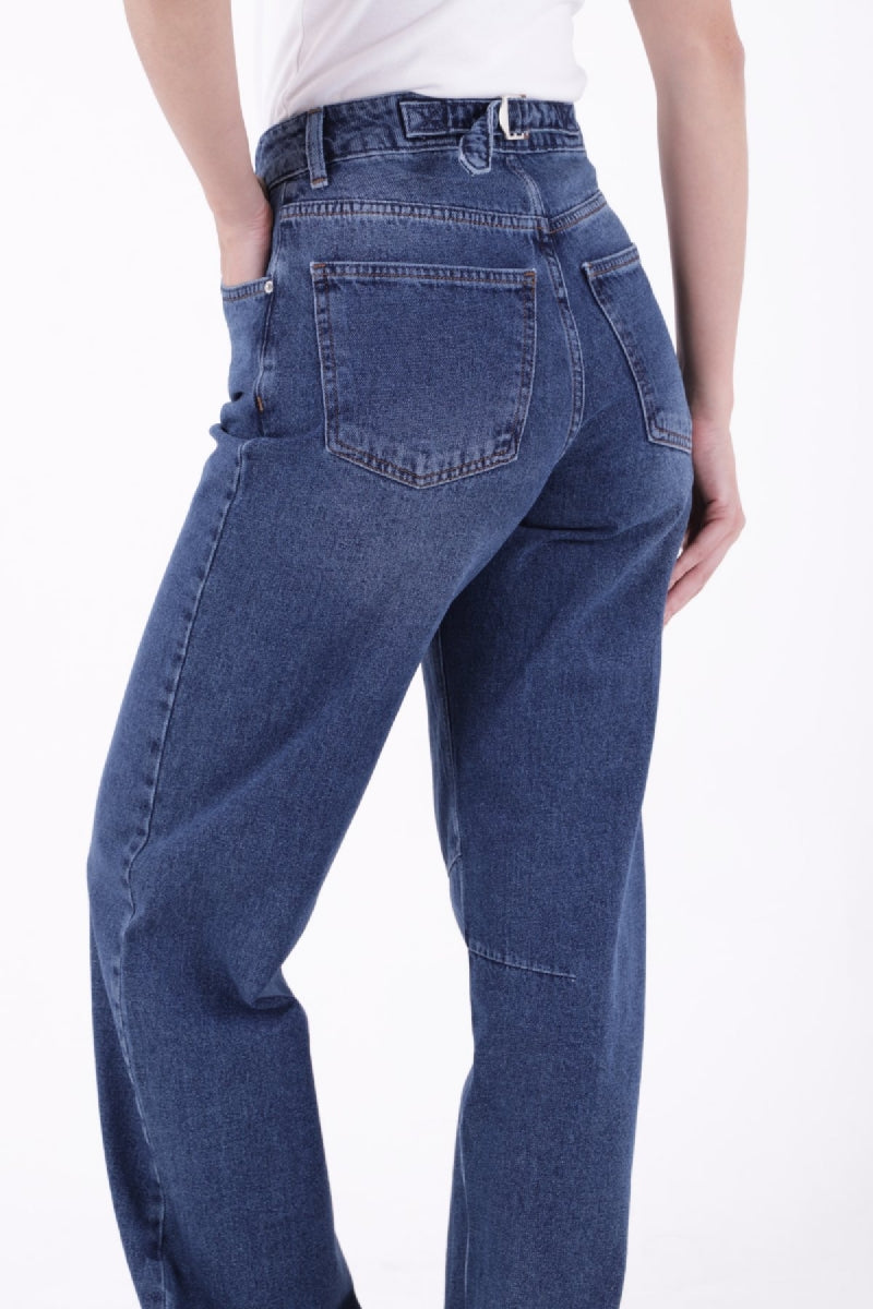 Dizi Pensli Baggy Kot Pantolon