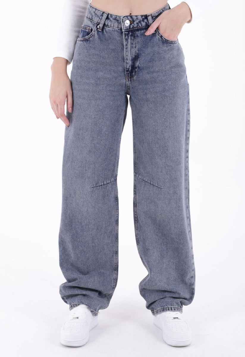 Dizi Pensli Baggy Kot Pantolon