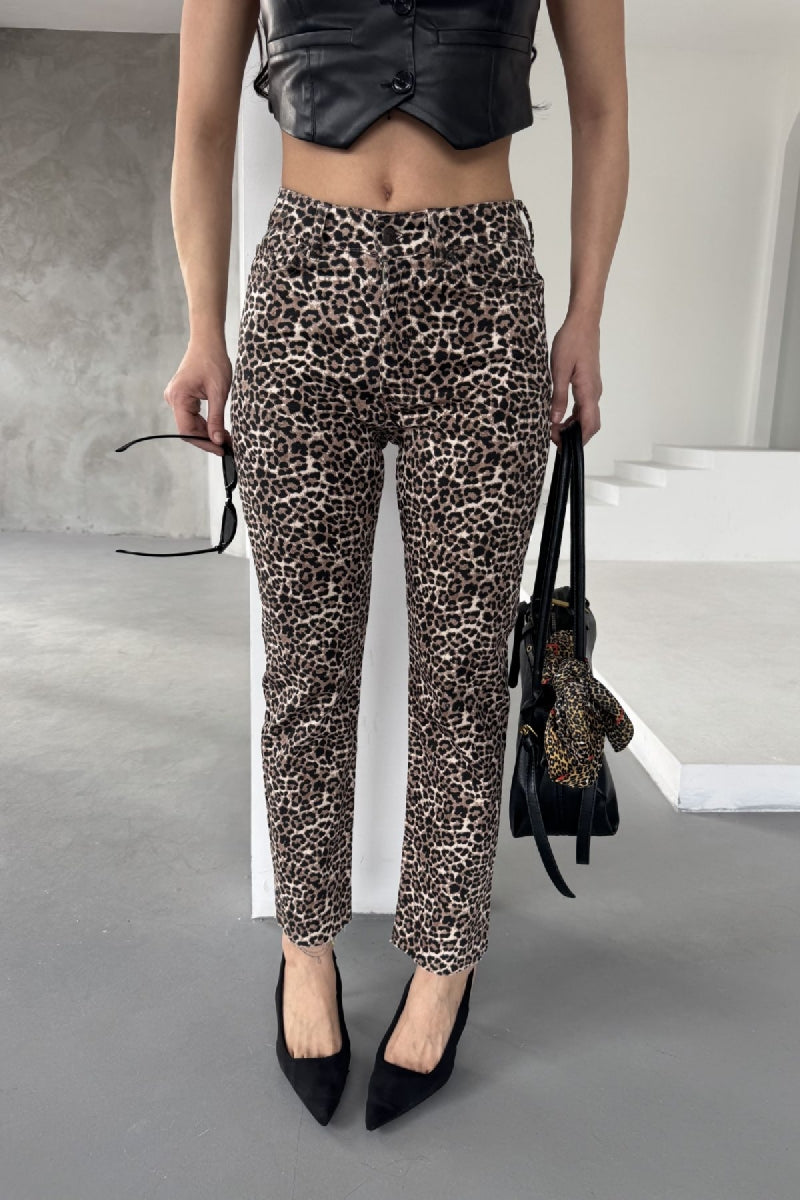 Mom Fit Kot Pantolon