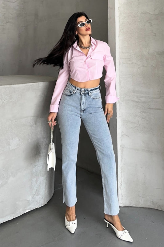 Mom Fit Kot Pantolon