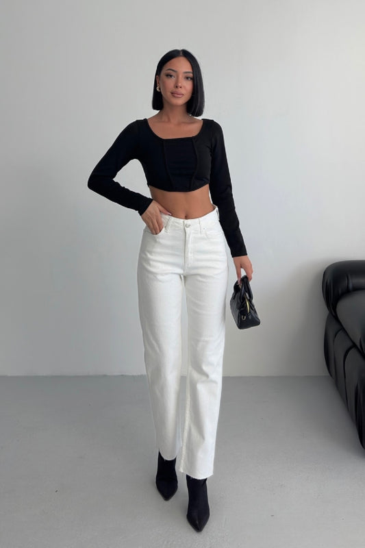 Mom Fit Kot Pantolon