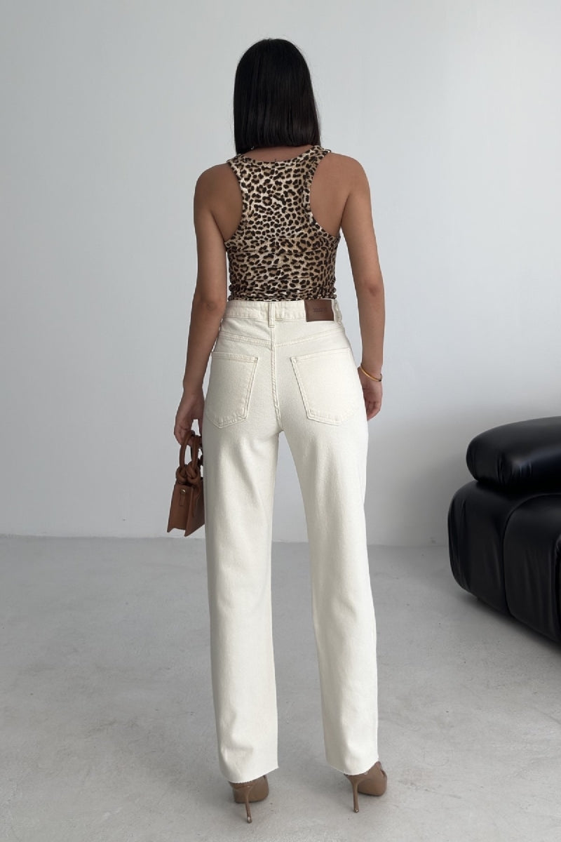 Mom Fit Kot Pantolon