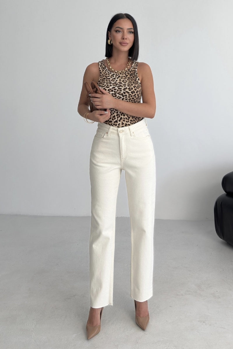 Mom Fit Kot Pantolon