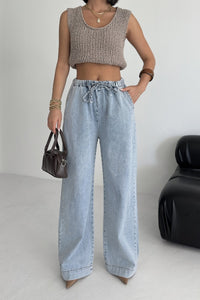 Beli Lastikli Palazzo Pantolon