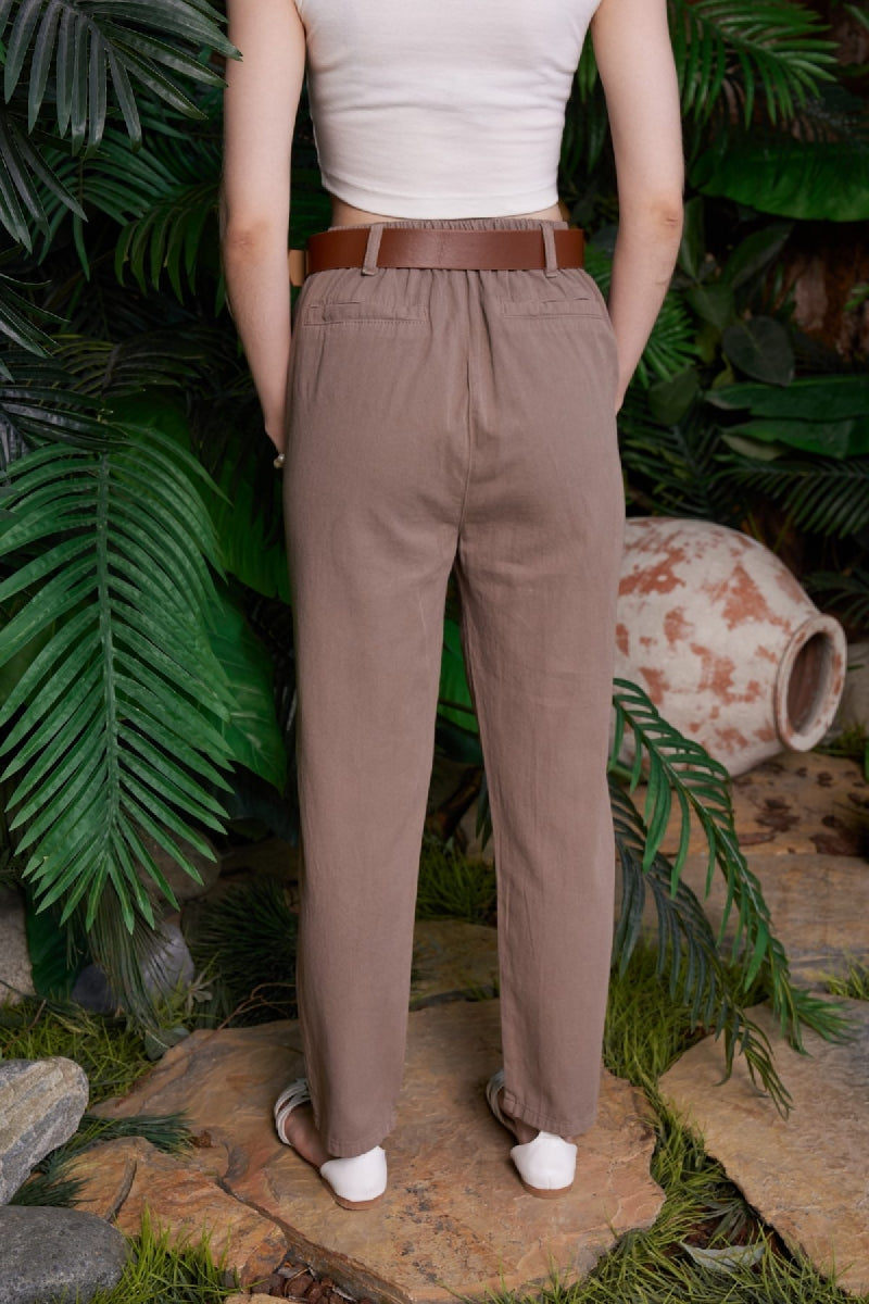 Beli Lastikli Havuç Pantolon