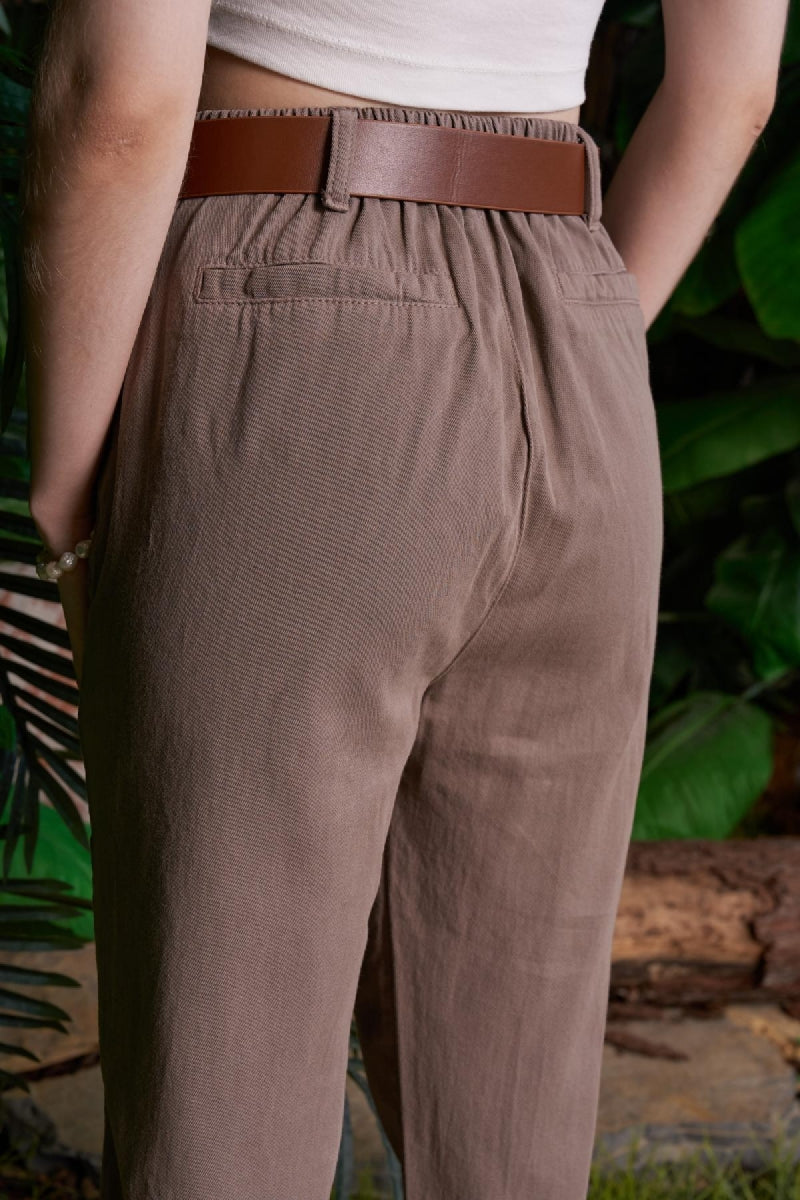 Beli Lastikli Havuç Pantolon