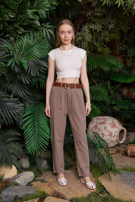 Beli Lastikli Havuç Pantolon