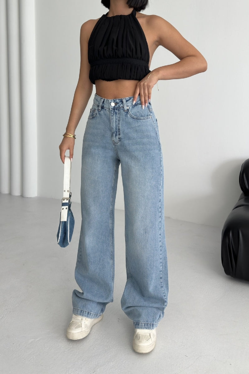 Bol Paça Relax Kot Pantolon