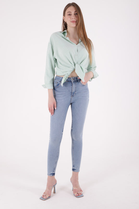 Cropped Skinny Jeans