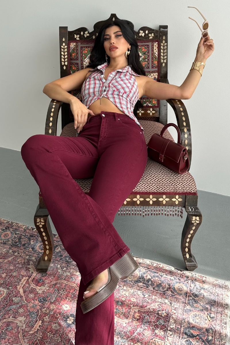 İspanyol Skinny Kot Pantolon