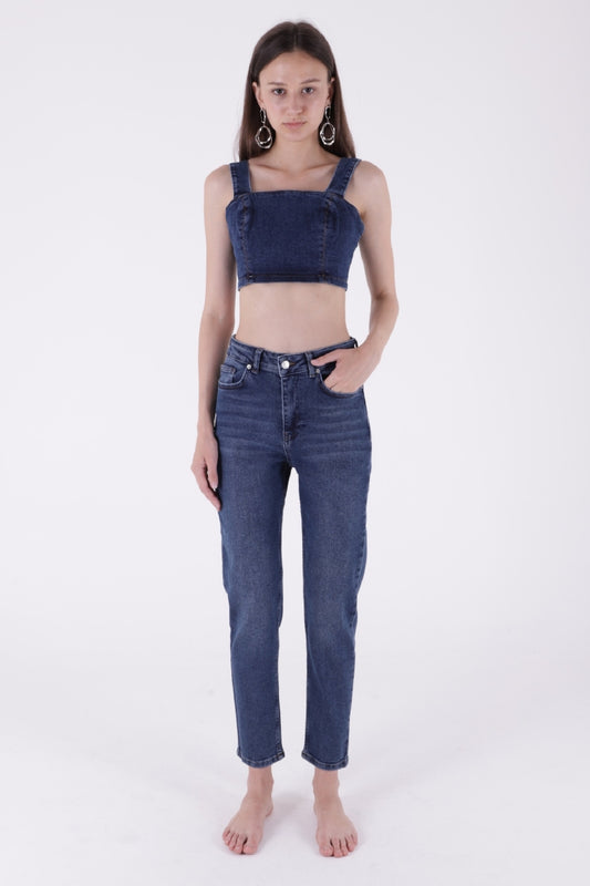 بنطال جينز مريح وضيق